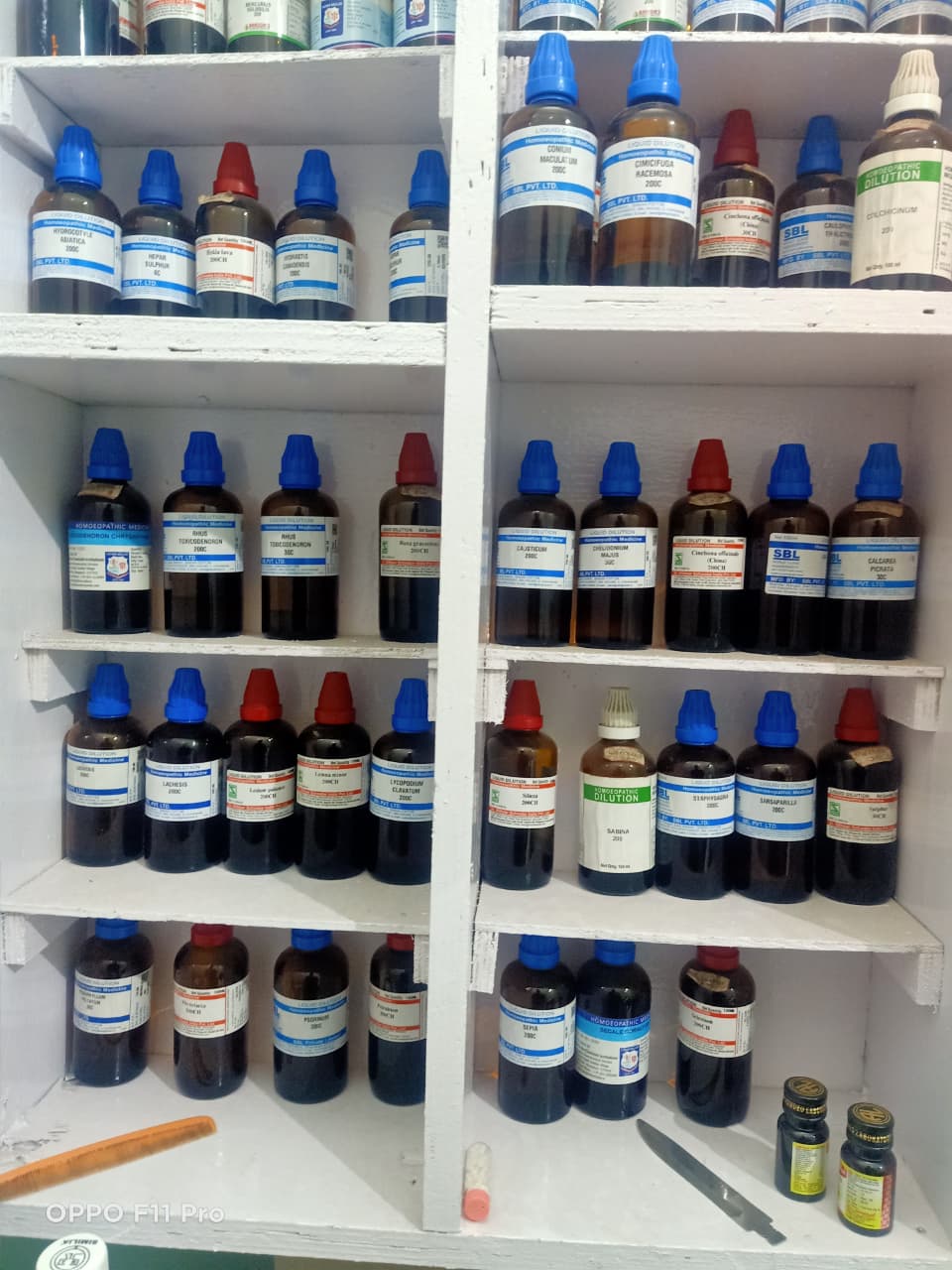 Homeopathic Medicine Bottles